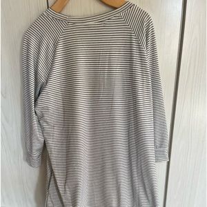 Black & White stripe dress